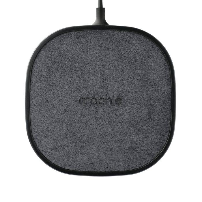 Front and Blank view of the mophie® 15W Wireless Charging Pad