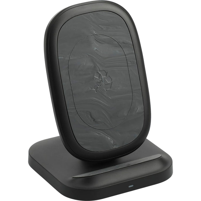 Angle-Right and Blank view of the Apollo 15W Wireless Charging Stand