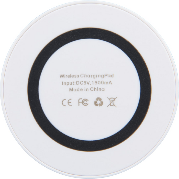 Front view of the Quake Wireless Charging Pad