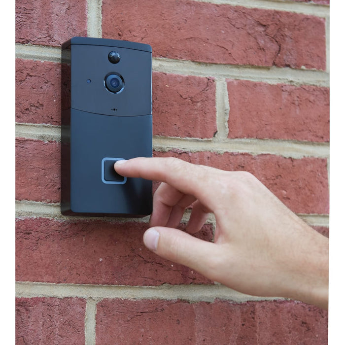 Angle-Right and Blank view of the Smart Wifi Video Doorbell