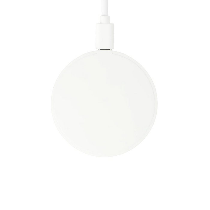 Front and Blank view of the Recycled ABS MagClick™ Fast Wireless Charging Pad