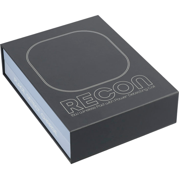 Angle-Right view of the Recon 15W Wireless Pad with Power Detecting Coil