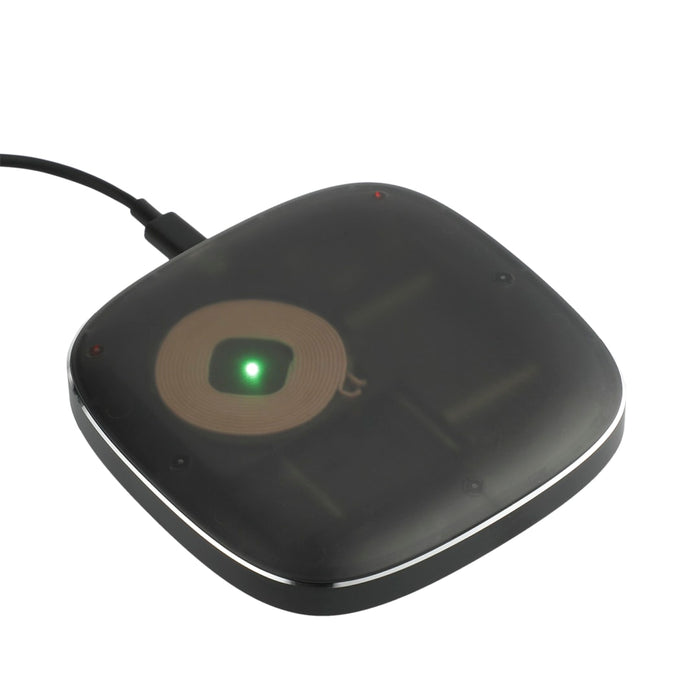 Angle-Right and Blank view of the Recon 15W Wireless Pad with Power Detecting Coil