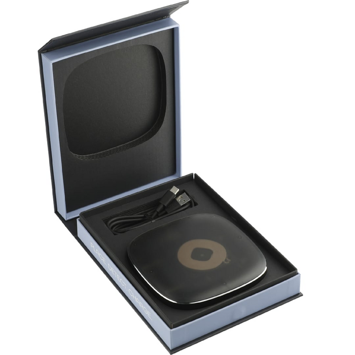Angle-Right and Blank view of the Recon 15W Wireless Pad with Power Detecting Coil