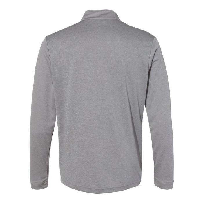 Rear view of the Adidas Lightweight Quarter-Zip Pullover - 
