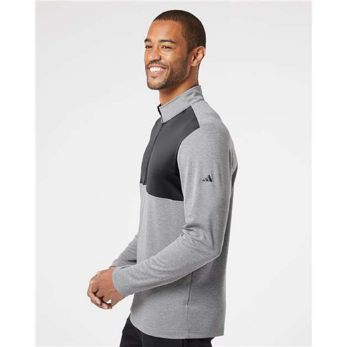 Adidas Lightweight Quarter-Zip Pullover - 