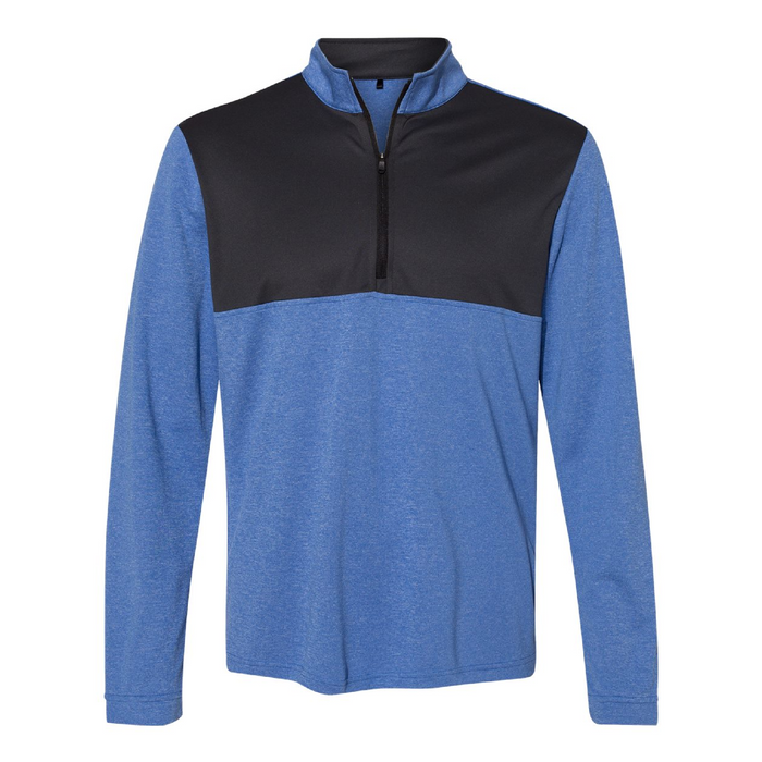 Front view of the Adidas Lightweight Quarter-Zip Pullover - 