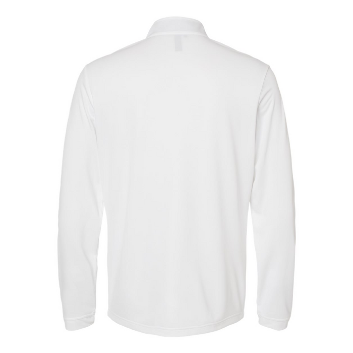 Rear view of the Adidas Lightweight Quarter-Zip Pullover - 