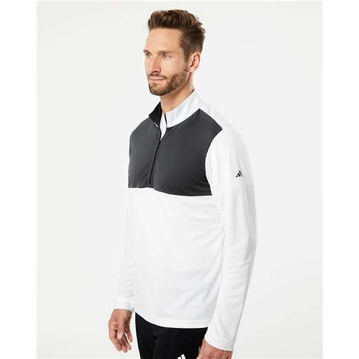 Adidas Lightweight Quarter-Zip Pullover - 