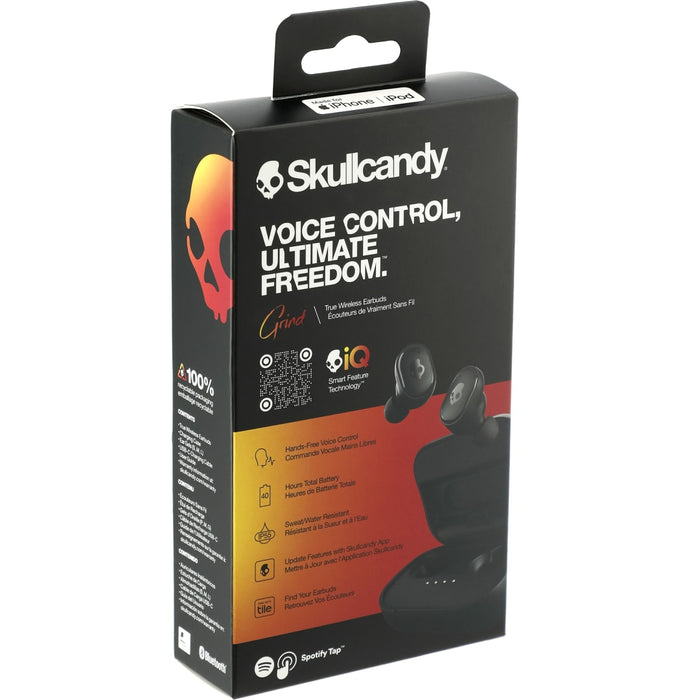 Front view of the Skullcandy Grind True Wireless Earbuds