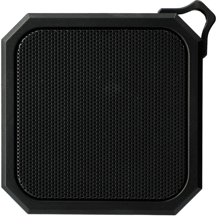 Front and Blank view of the Blackwater Outdoor Waterproof Bluetooth Speaker