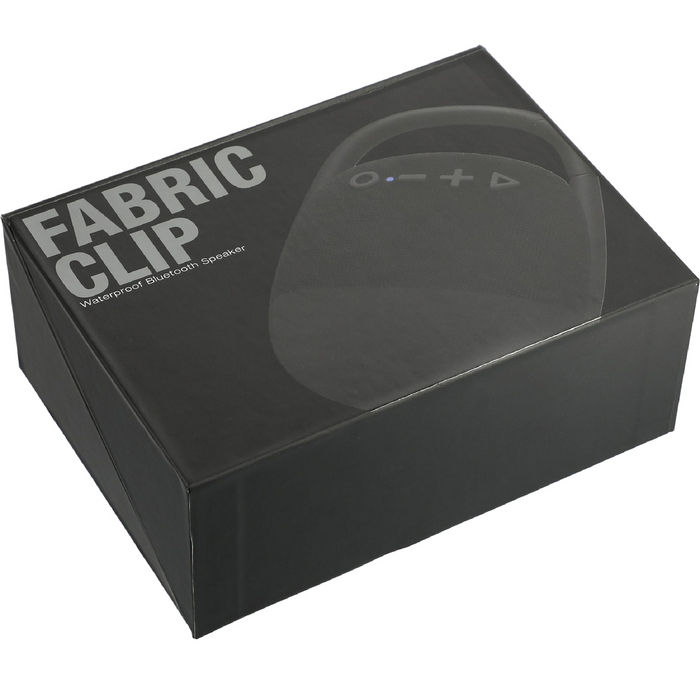 Angle-Right view of the Fabric Clip Waterproof Bluetooth Speaker