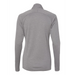 Rear view of the Adidas Women's Lightweight Quarter-Zip Pullover - 