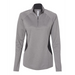 Front view of the Adidas Women's Lightweight Quarter-Zip Pullover - 
