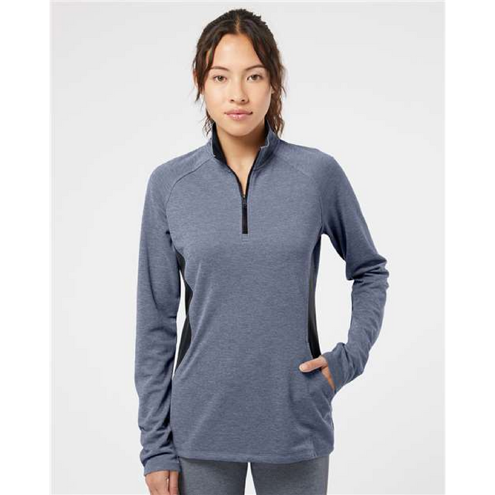 Adidas Women's Lightweight Quarter-Zip Pullover - 