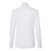 Rear view of the Adidas Women's Lightweight Quarter-Zip Pullover - 