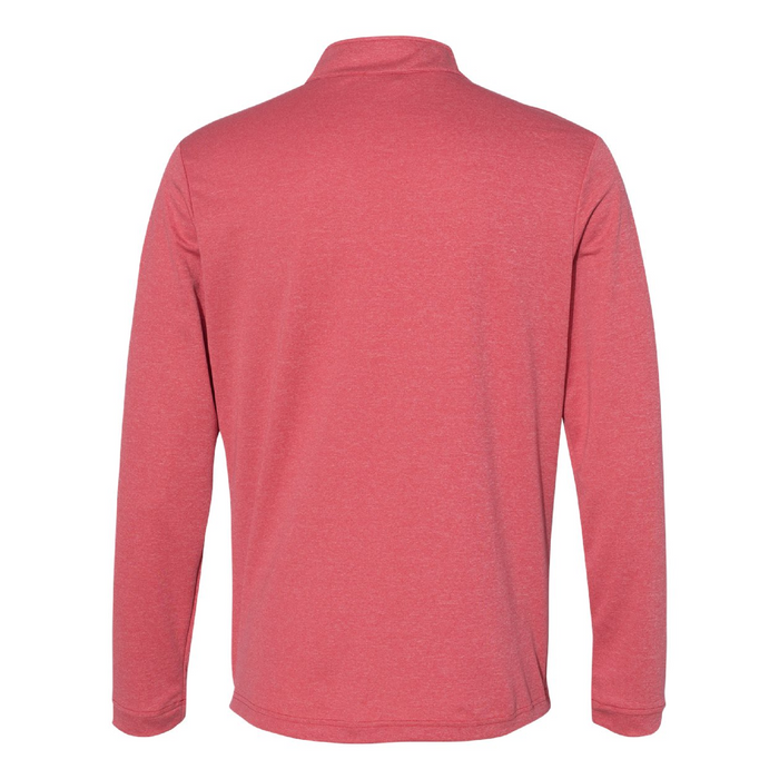 Rear view of the Adidas Lightweight Quarter-Zip Pullover - 
