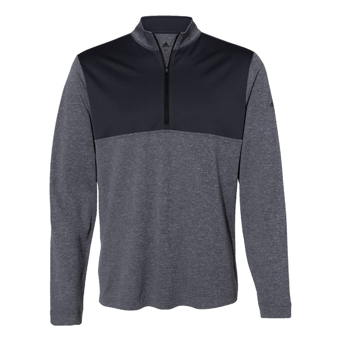 Front view of the Adidas Lightweight Quarter-Zip Pullover - 
