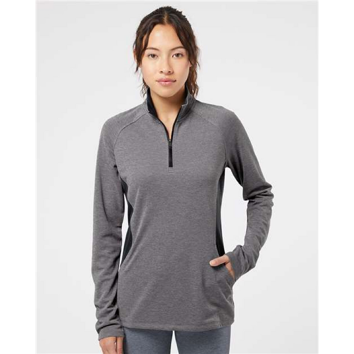 Adidas Women's Lightweight Quarter-Zip Pullover - 