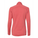 Rear view of the Adidas Women's Lightweight Quarter-Zip Pullover - 