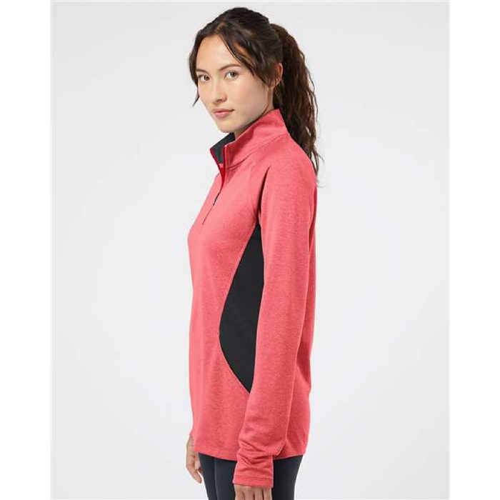 Adidas Women's Lightweight Quarter-Zip Pullover - 