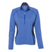 Front view of the Adidas Women's Lightweight Quarter-Zip Pullover - 