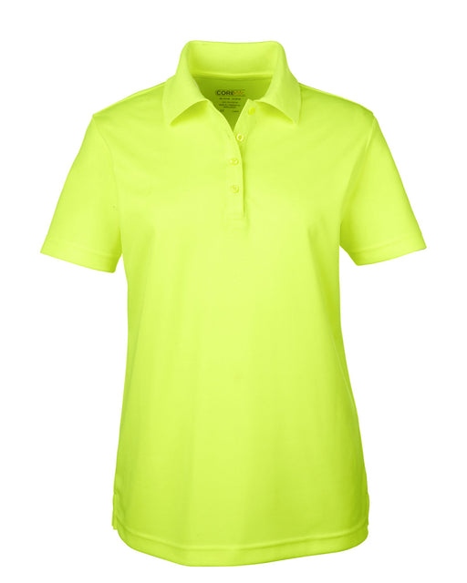 Front and Blank view of the Ladies' Origin Performance Piqué Polo