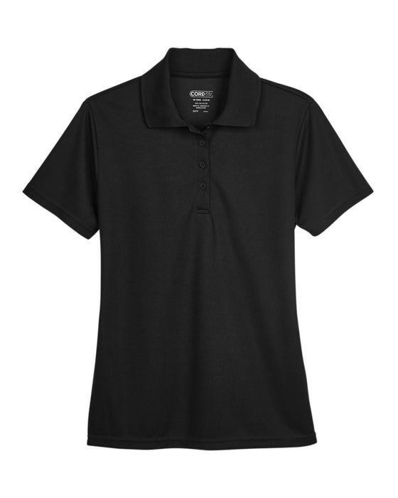 Front and Blank view of the Ladies' Origin Performance Piqué Polo