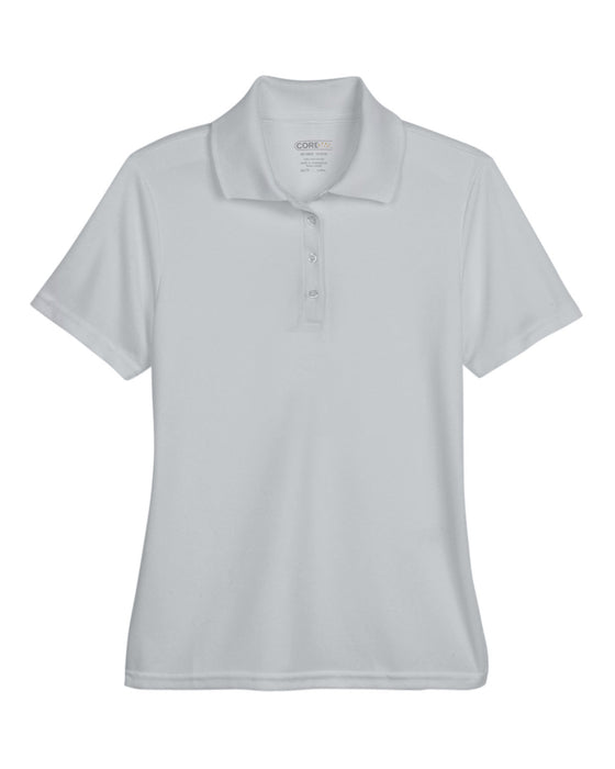 Front and Blank view of the Ladies' Origin Performance Piqué Polo