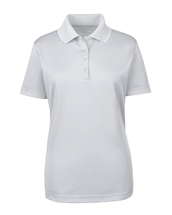 Front and Blank view of the Ladies' Origin Performance Piqué Polo