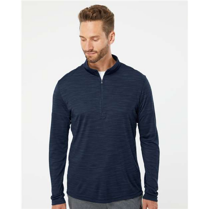 Adidas Lightweight Mélange Quarter-Zip Pullover