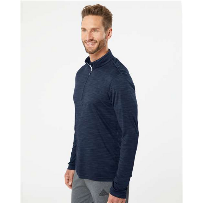 Adidas Lightweight Mélange Quarter-Zip Pullover