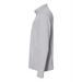 Left view of the Adidas Lightweight Mélange Quarter-Zip Pullover
