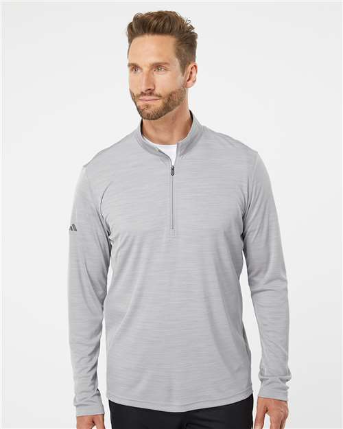 Adidas Lightweight Mélange Quarter-Zip Pullover