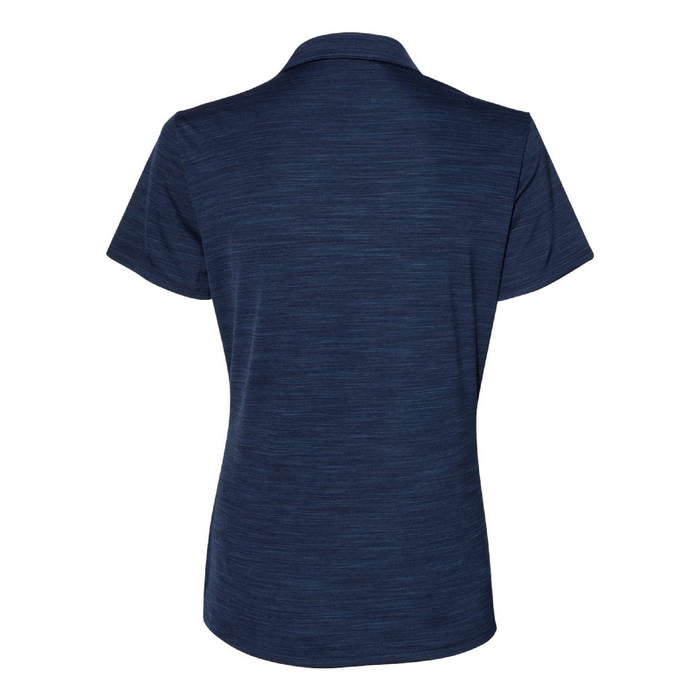Rear view of the Adidas Women's Mélange Polo - 
