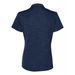 Rear view of the Adidas Women's Mélange Polo - 