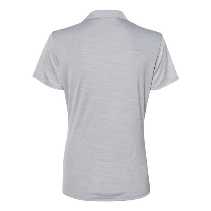 Rear view of the Adidas Women's Mélange Polo - 