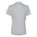 Rear view of the Adidas Women's Mélange Polo - 