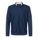 Front view of the Adidas Performance Textured Quarter-Zip Pullover - 
