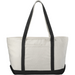 Front and Part Default Image view of the Baltic 18oz Cotton Canvas Zippered Boat Tote