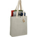 Angle-Right and Blank view of the Repose 10oz Recycled Cotton Box Tote w/Snap