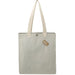 Front and Blank view of the Repose 10oz Recycled Cotton Box Tote w/Snap