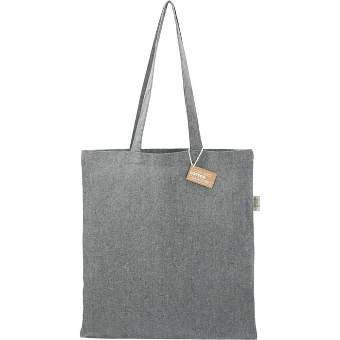 Front and Blank view of the Recycled Cotton Convention Tote