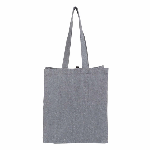 Back and Blank view of the Recycled Cotton Grocery Tote