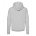 Rear view of the JERZEES NuBlend® Hooded Sweatshirt - 