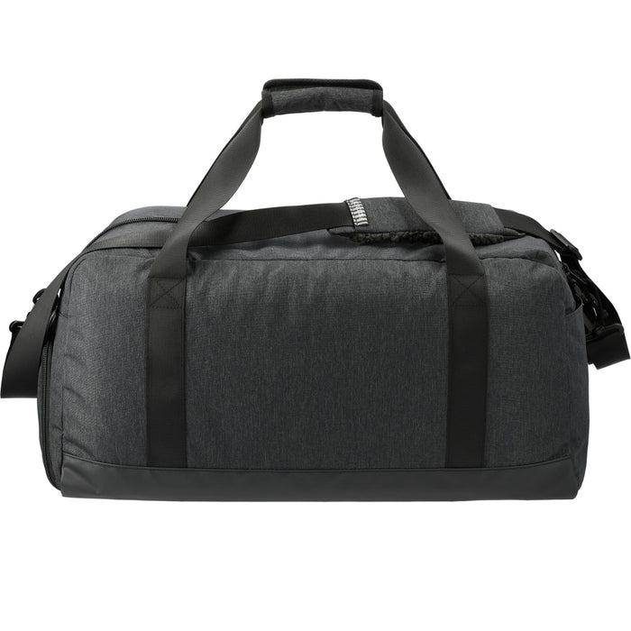 Back view of the Field & Co. Fireside Eco Duffel