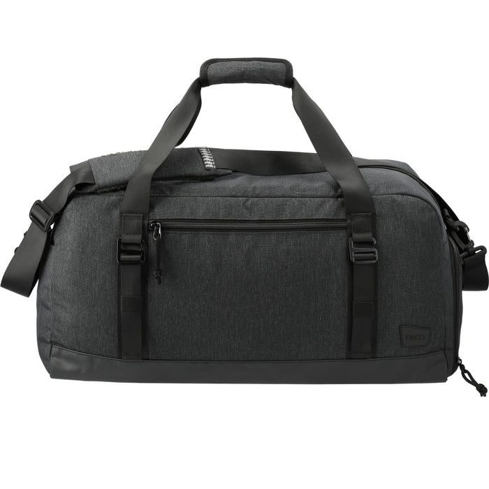 Front and Blank view of the Field & Co. Fireside Eco Duffel