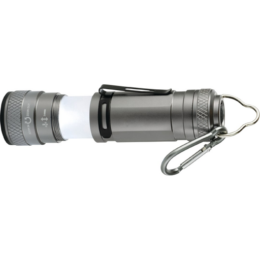 Front and Blank view of the High Sierra ® Bright CREE Zoom Flashlight