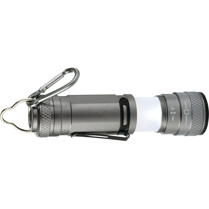 Right-Side and Blank view of the High Sierra® Bright CREE Zoom Flashlight