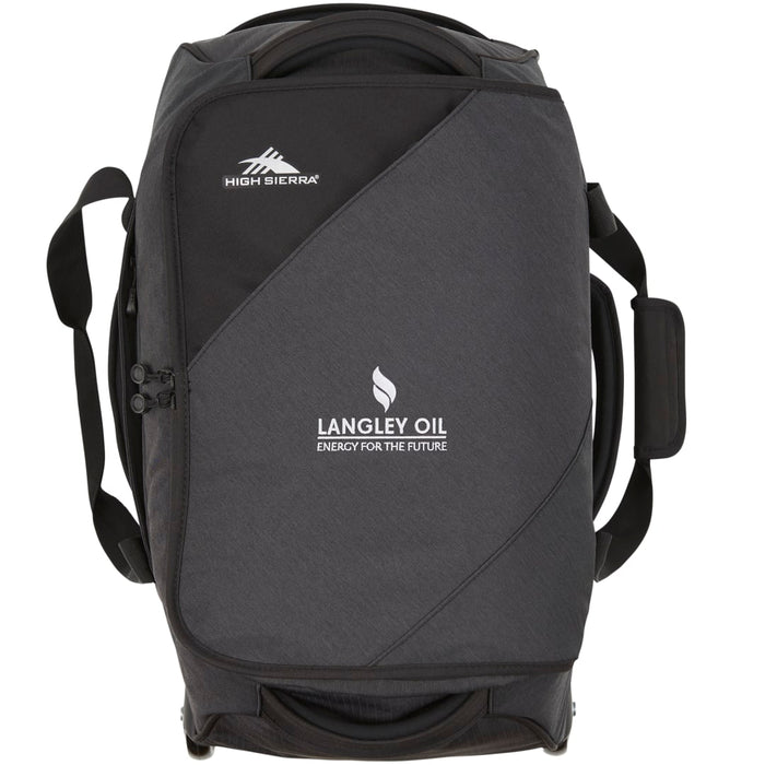 High Sierra Forester RPET 22" Wheeled Duffel